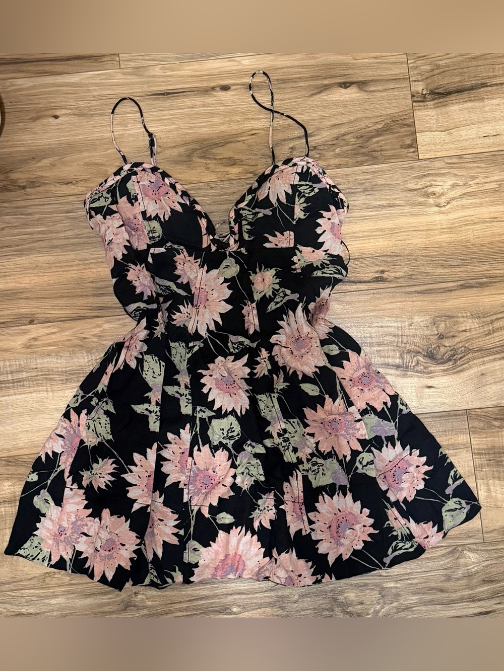 Linen Short Dress